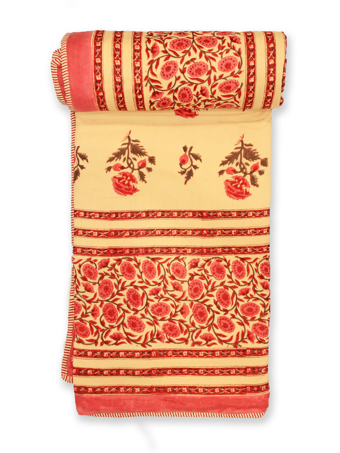 Dohar Mughal Boota Pink