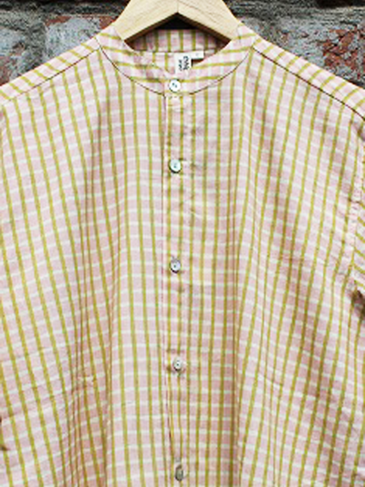 Checks Print Half Sleeves Shirt