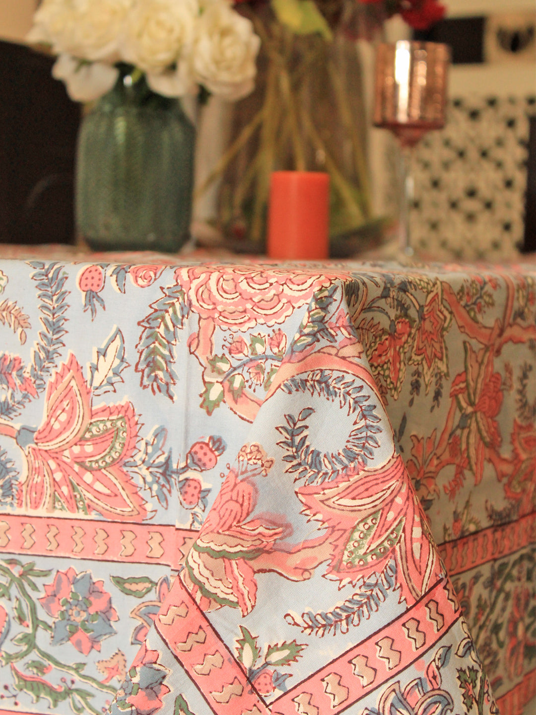 Rectangle Table Cover 6 Chair